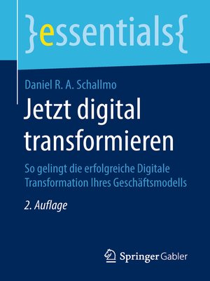 cover image of Jetzt digital transformieren